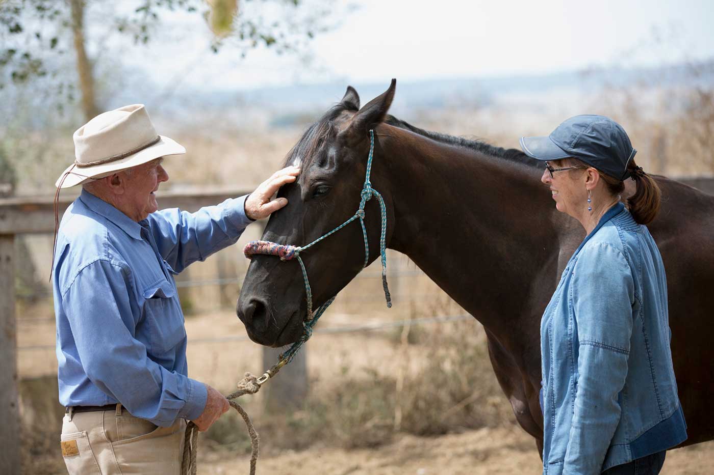 Neale with Carol Cooper - click to view larger image